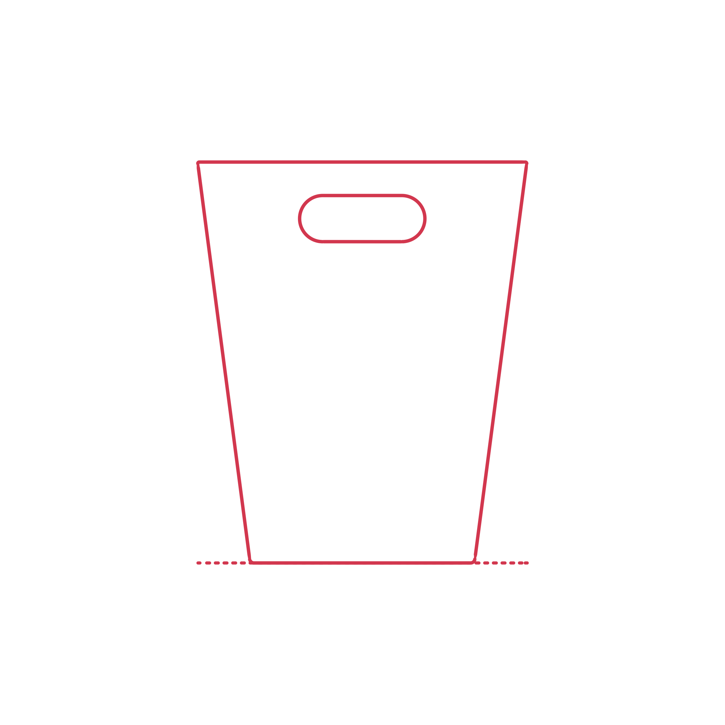 Objects Bathroom Trash Cans Umbra Woodrow Trash Can Sketch Style Svg Vector Free Vectors